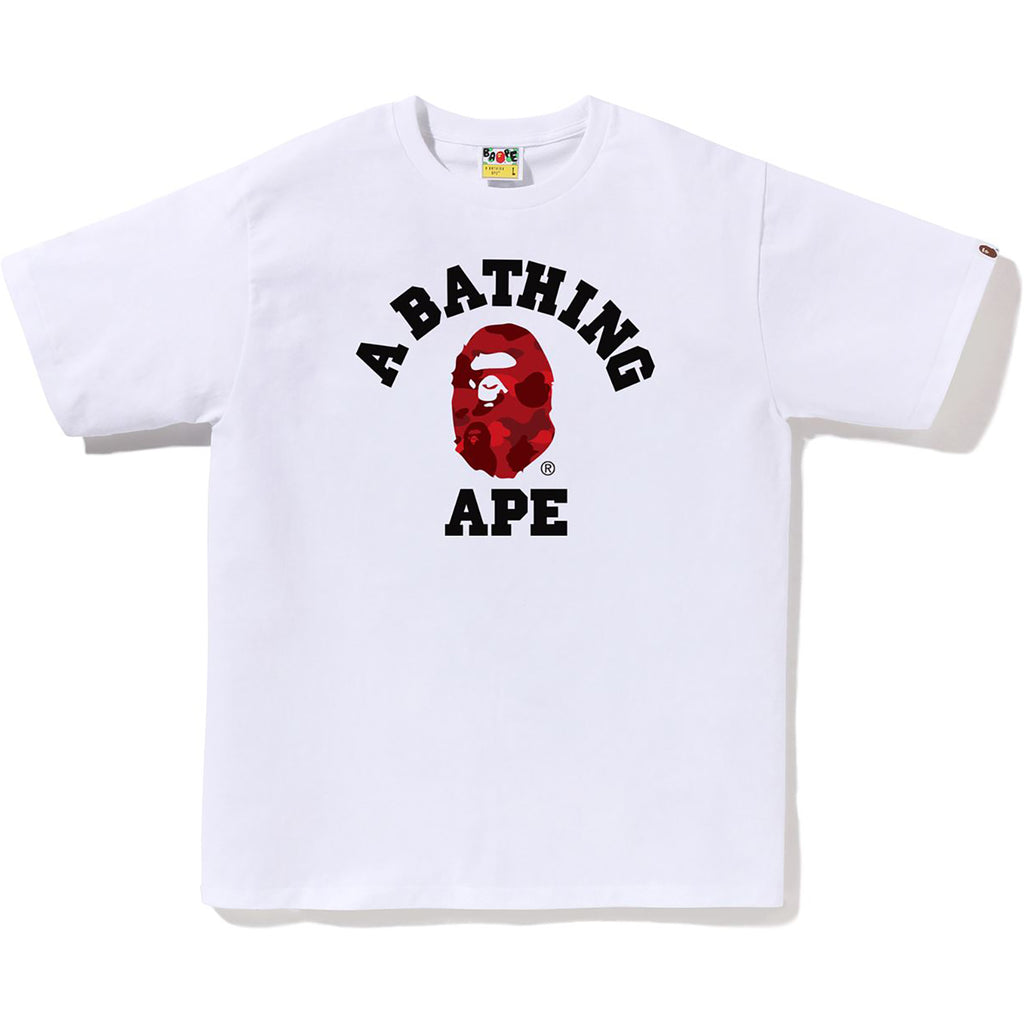COLOR CAMO COLLEGE TEE MENS