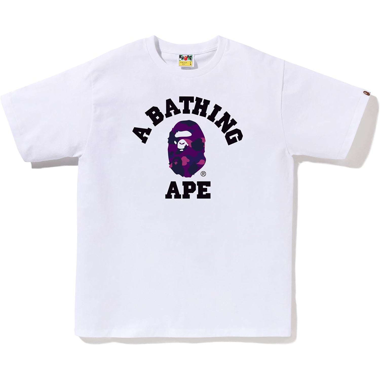 COLOR CAMO COLLEGE TEE MENS – us.bape.com
