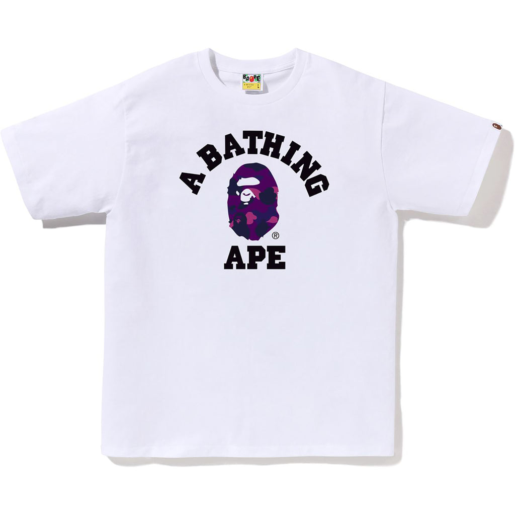 COLOR CAMO COLLEGE TEE MENS