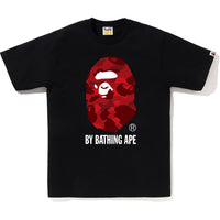 COLOR CAMO BY BATHING APE TEE MENS