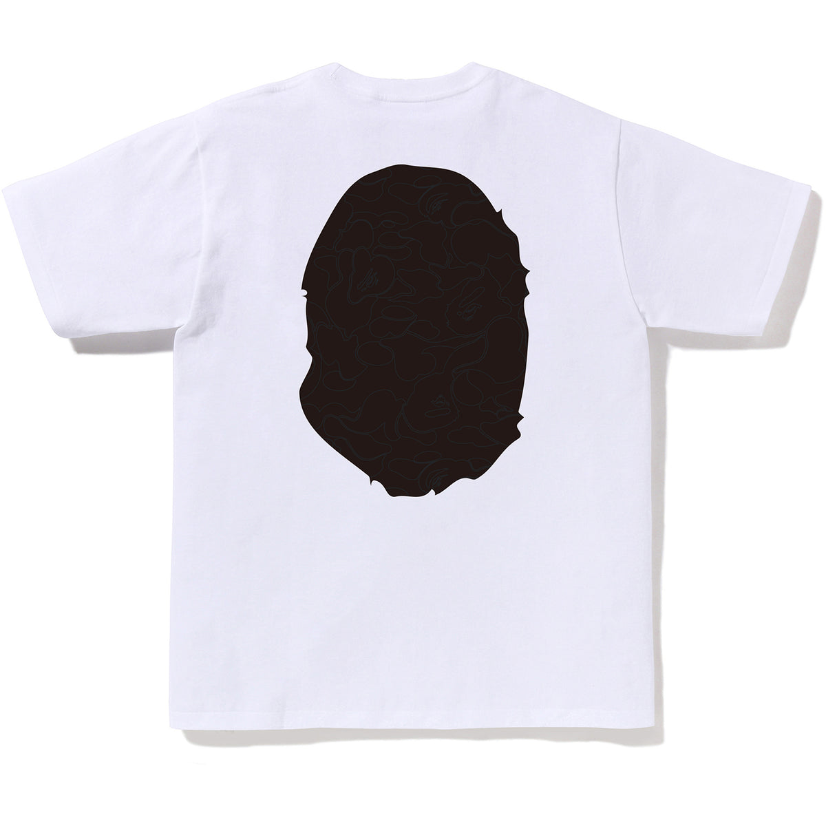 LINE CAMO BIG APE HEAD TEE MENS