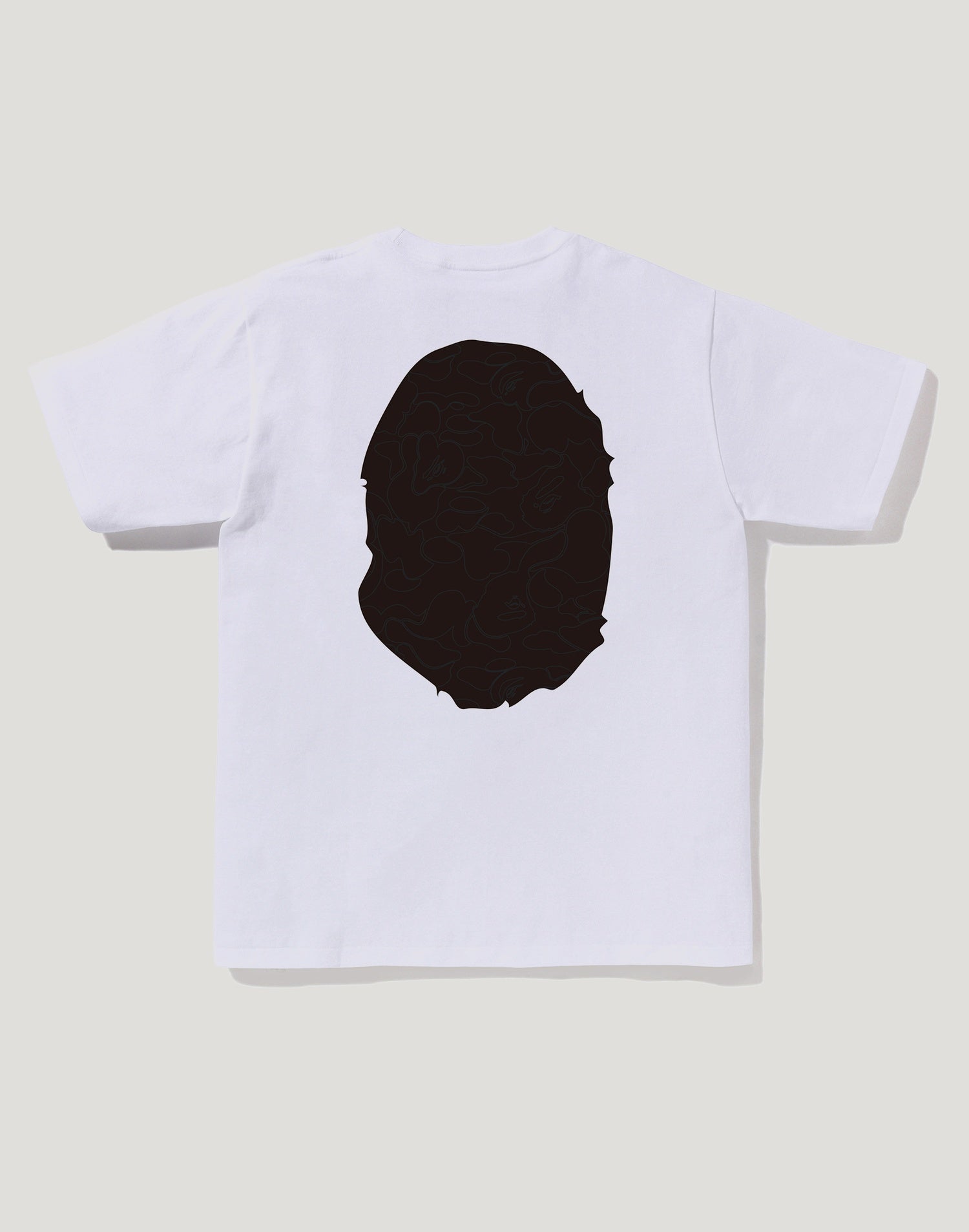 LINE CAMO BIG APE HEAD TEE MENS