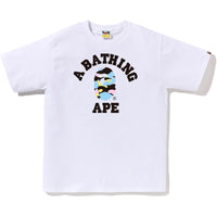 NEW MULTI CAMO COLLEGE TEE MENS