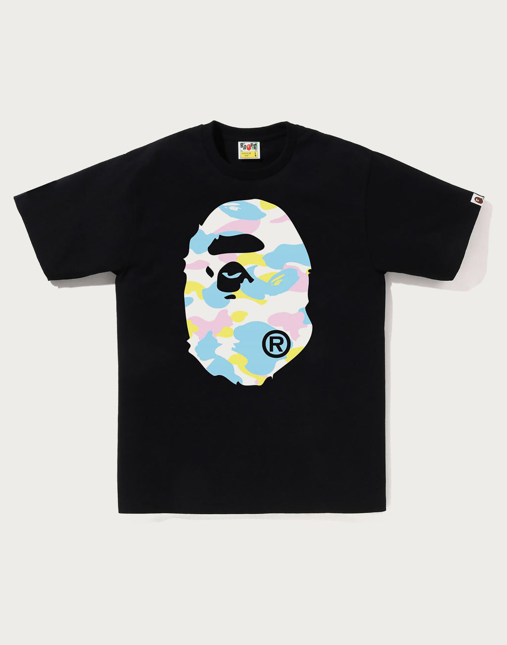 NEW MULTI CAMO BIG APE HEAD TEE MENS