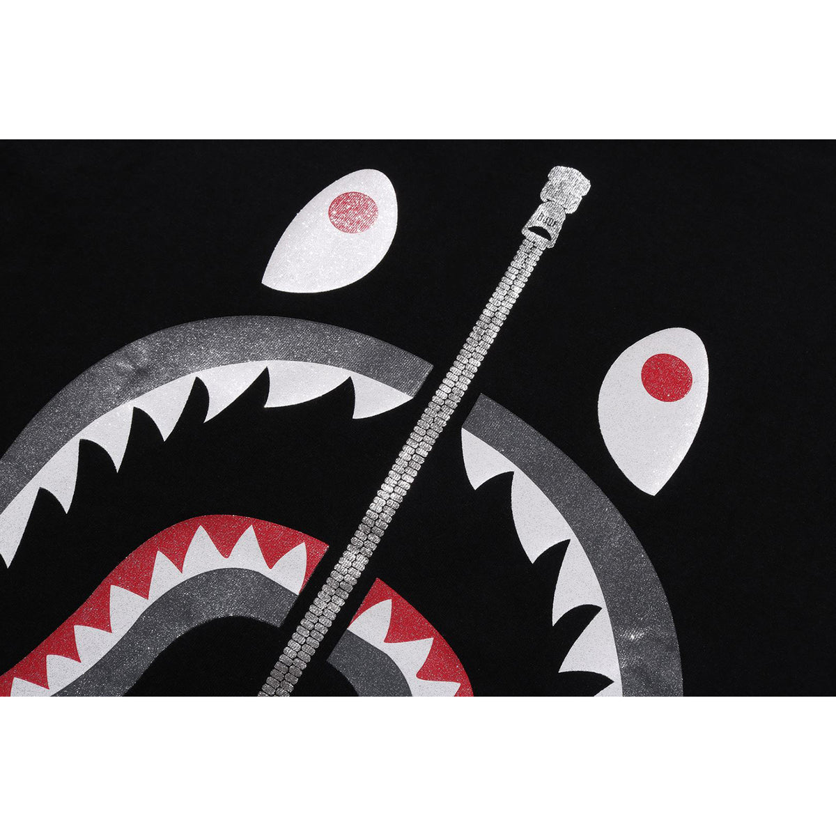 GLITTER SHARK TEE MENS