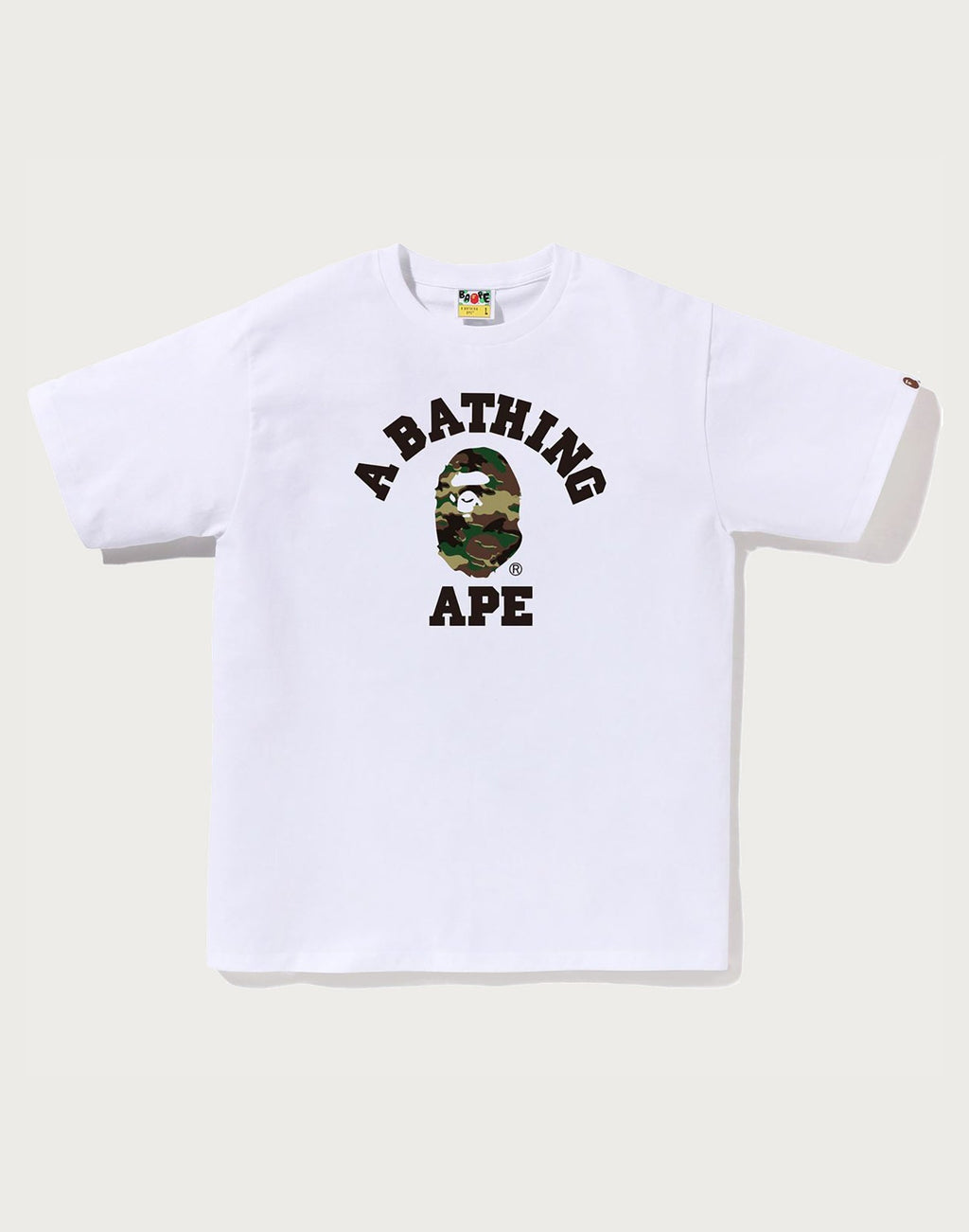 GLITCH WOODLAND CAMO COLLEGE TEE MENS