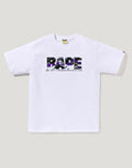 GLITCH WOODLAND CAMO ARMY BAPE TEE MENS