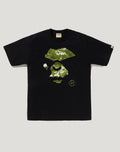 MULTI PIXEL CAMO MAD APE FACE TEE MENS