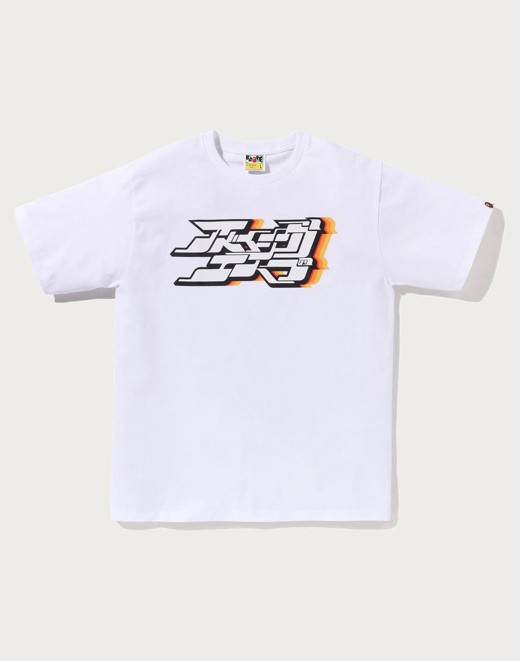 BAPE JAPANESE GRAFFITI LETTER TEE MENS