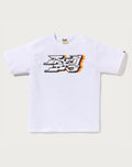 BAPE JAPANESE GRAFFITI LETTER TEE MENS