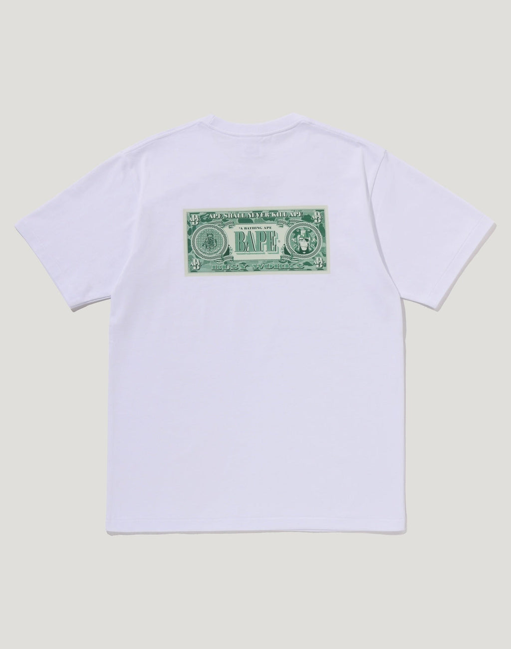 BAPE BANKNOTE TEE MENS