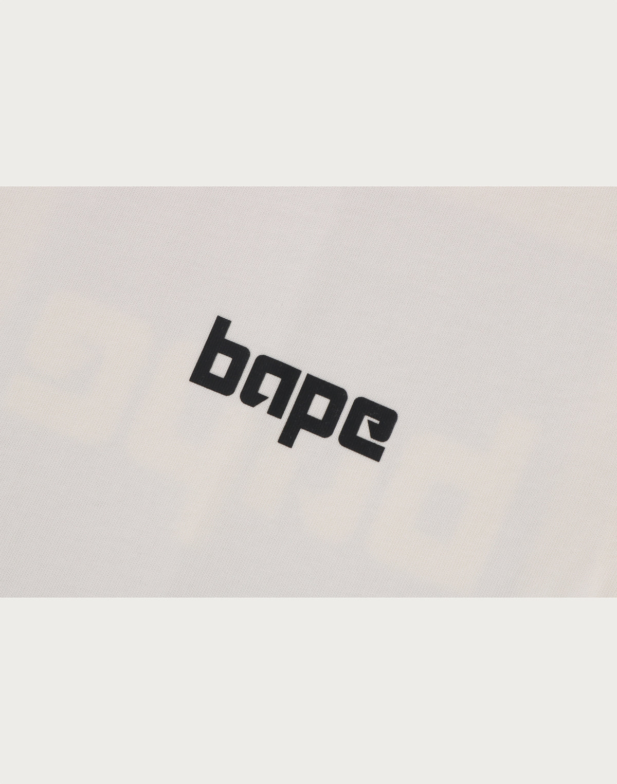 A BATHING APE LOGO TEE MENS