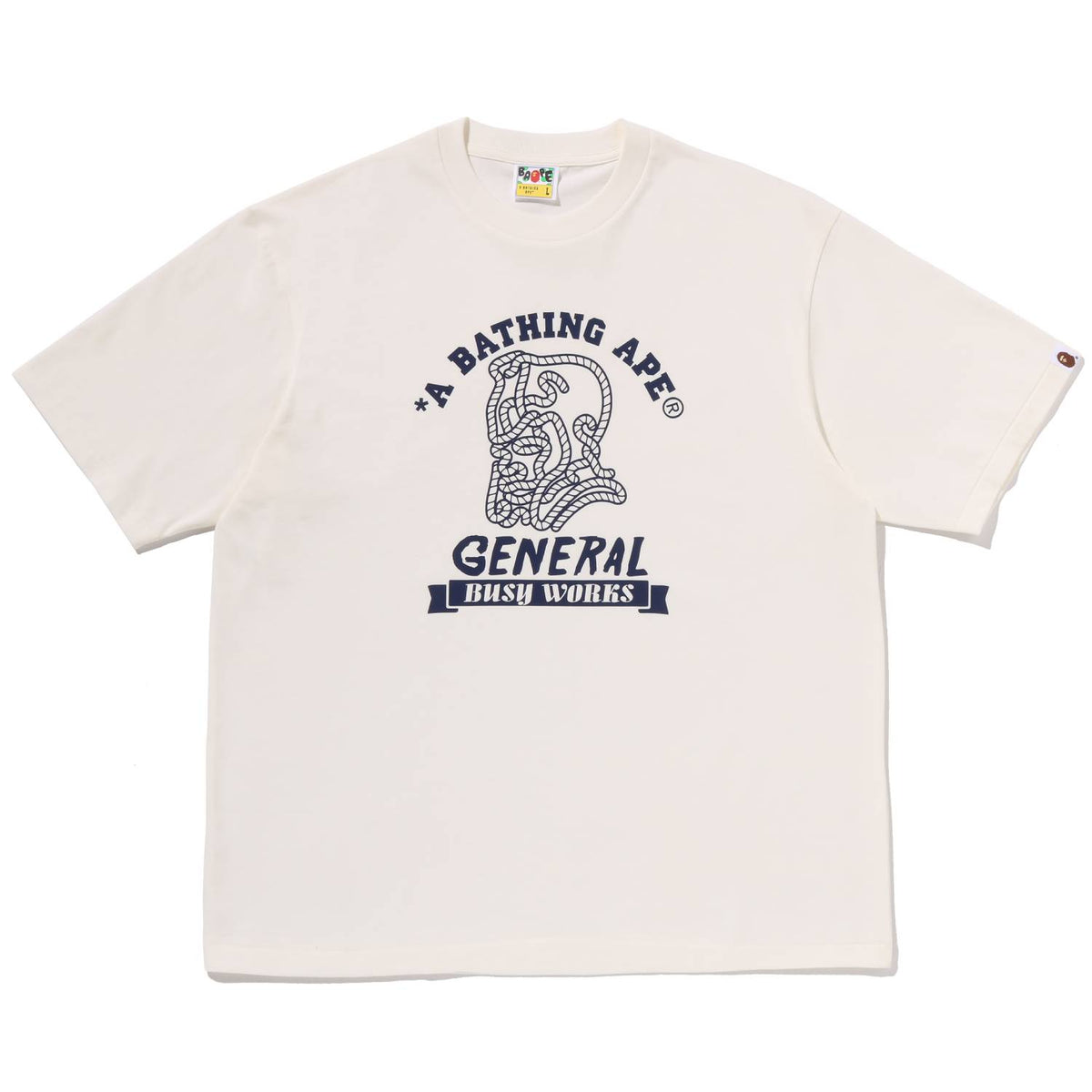 APE GENERAL COLLEGE RELAXED FIT TEE MENS