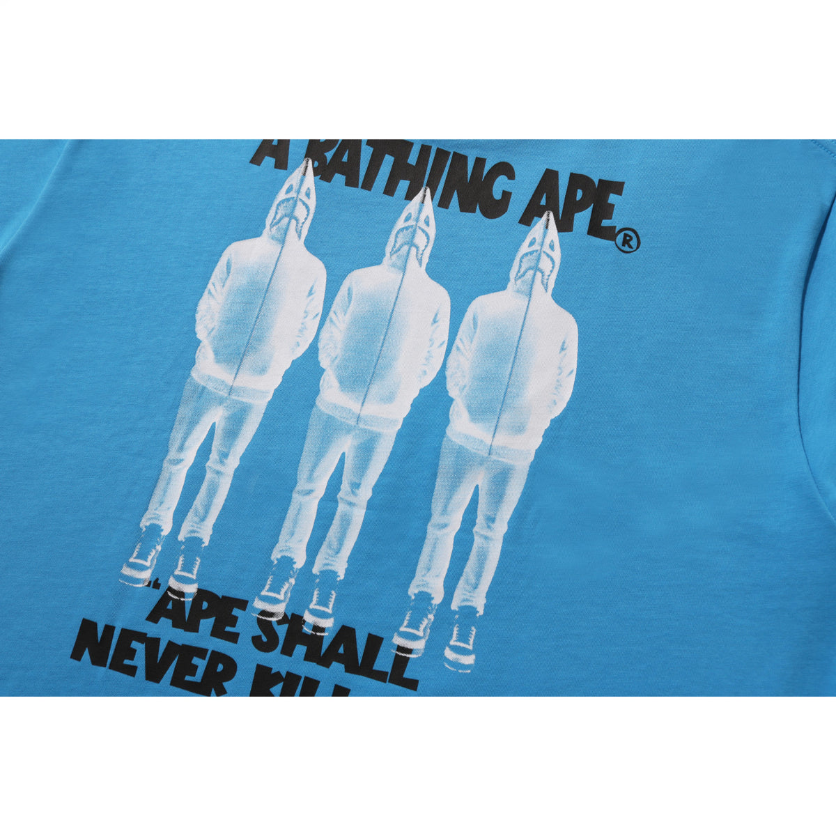 SHARK SEIJIN A BATHING APE LOGO TEE MENS