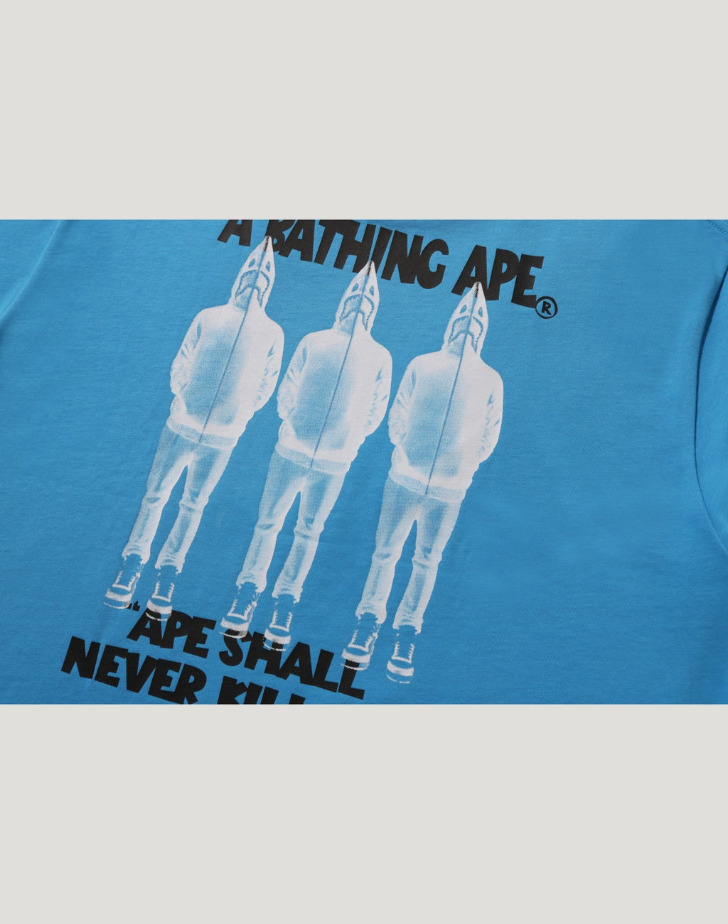 SHARK SEIJIN A BATHING APE LOGO TEE MENS