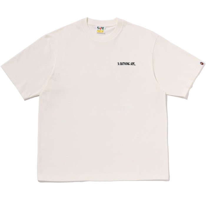SHARK SEIJIN A BATHING APE LOGO TEE MENS