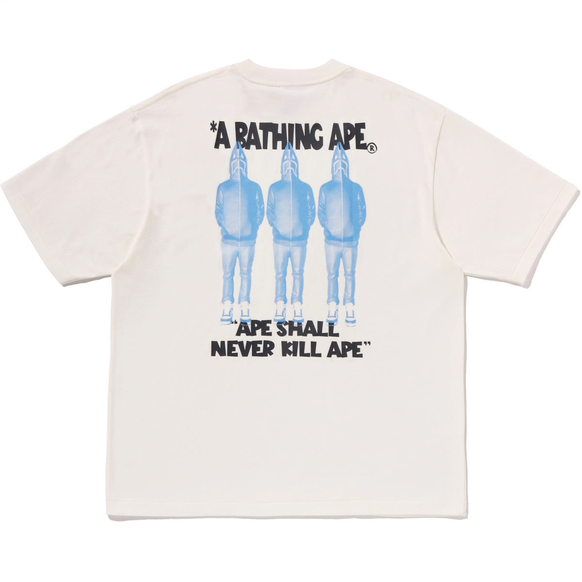 SHARK SEIJIN A BATHING APE LOGO TEE MENS