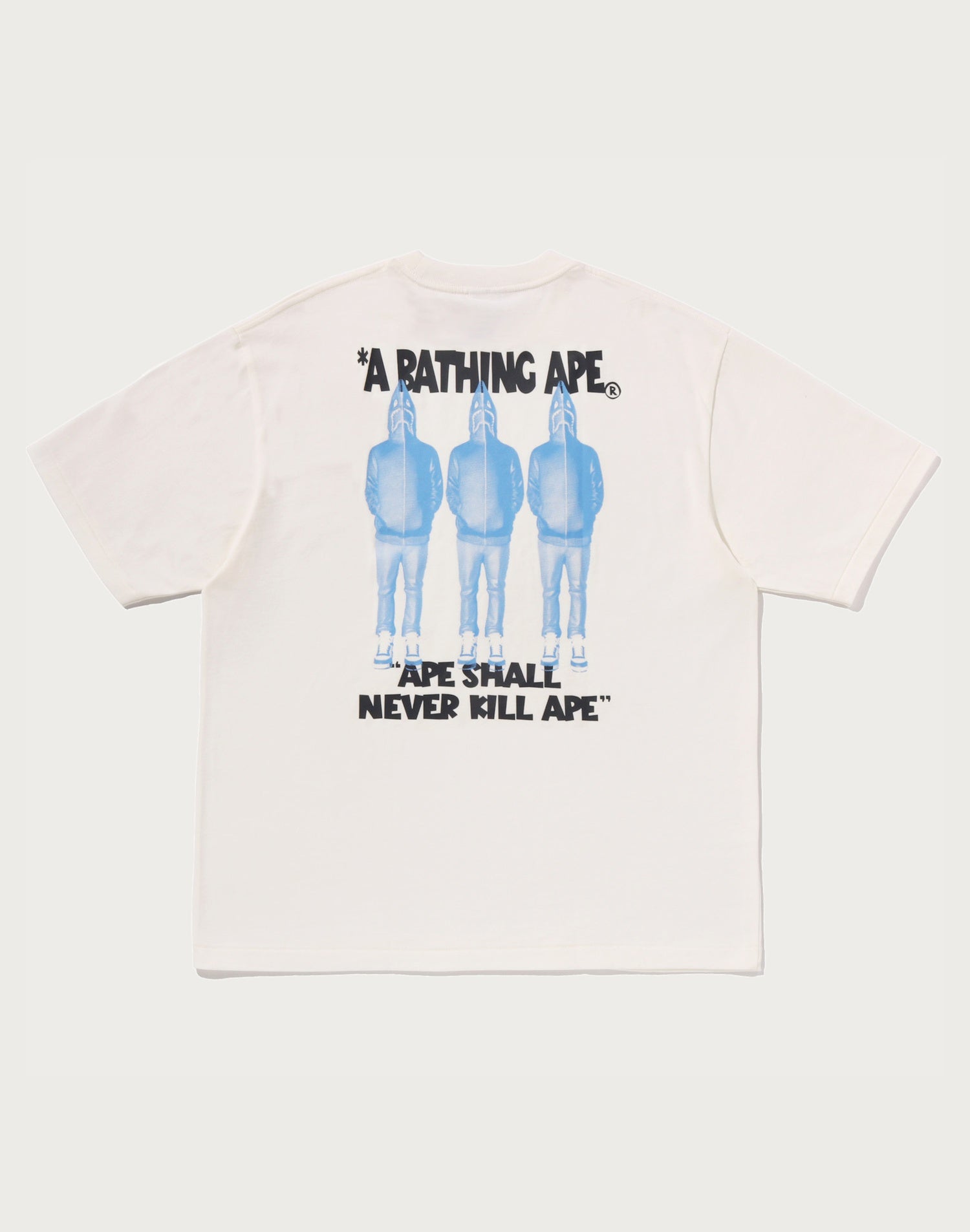 SHARK SEIJIN A BATHING APE LOGO TEE MENS