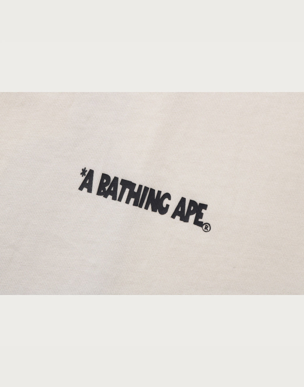 SHARK SEIJIN A BATHING APE LOGO TEE MENS