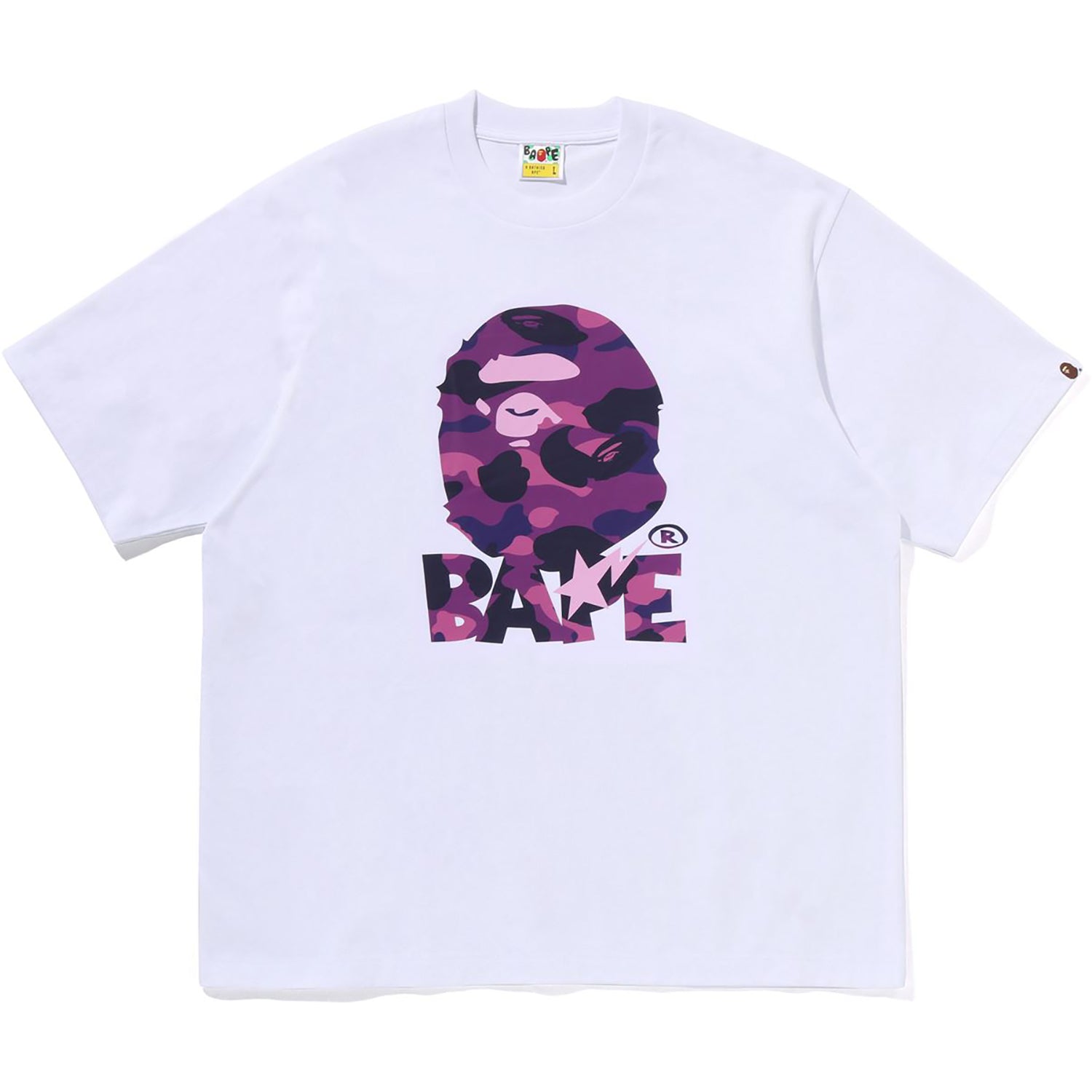 COLOR CAMO APE HEAD RELAXED FIT TEE MENS – us.bape.com
