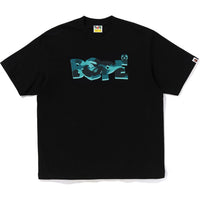 COLOR CAMO BAPE LOGO RELAXED FIT TEE MENS