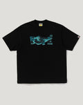 COLOR CAMO BAPE LOGO RELAXED FIT TEE MENS