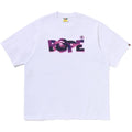 COLOR CAMO BAPE LOGO RELAXED FIT TEE MENS