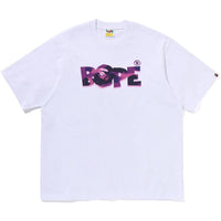 COLOR CAMO BAPE LOGO RELAXED FIT TEE MENS