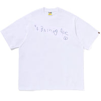HAND DRAW A BATHING APE RELAXED FIT TEE MENS