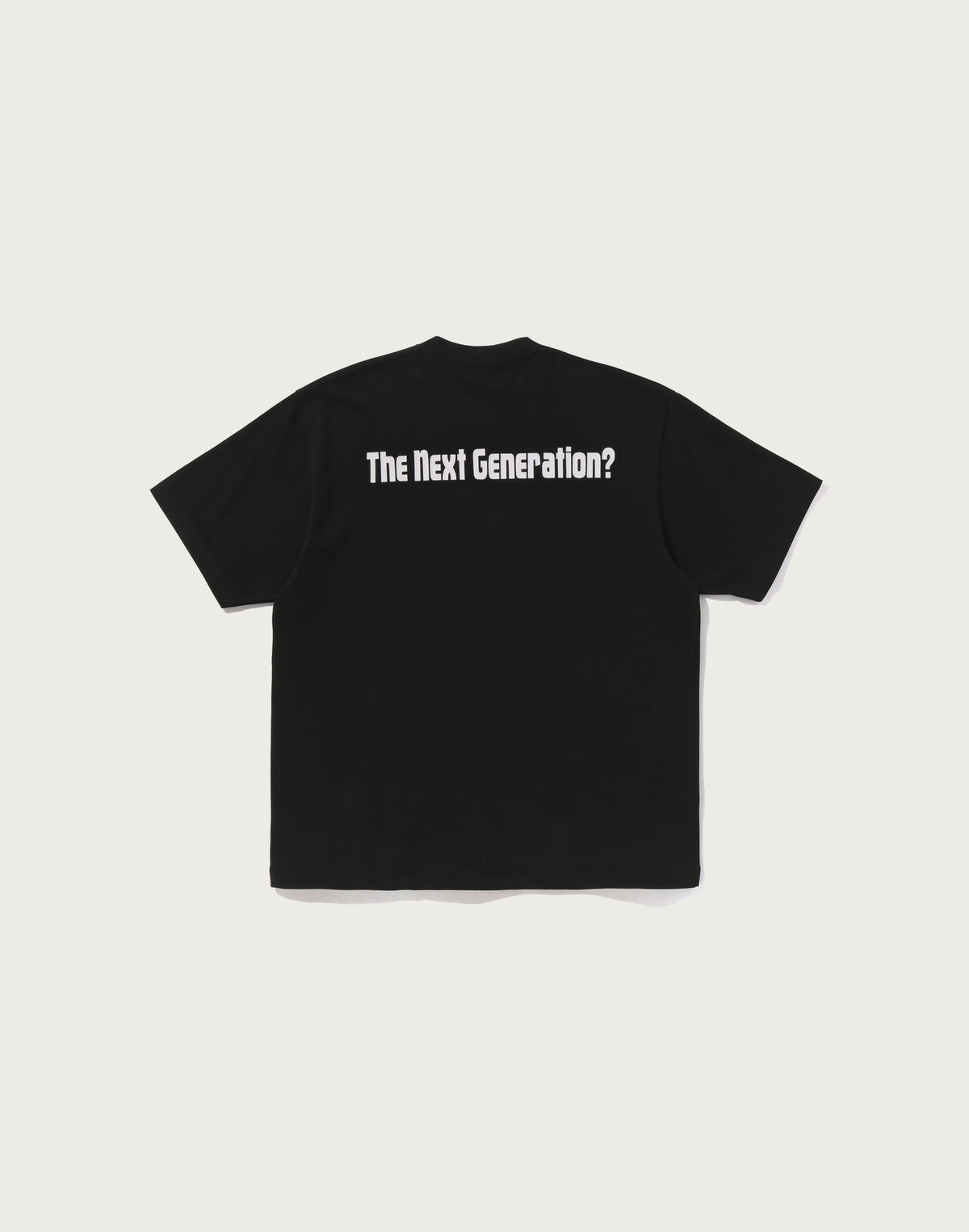 A BATHING APE LOGO RELAXED FIT TEE MENS