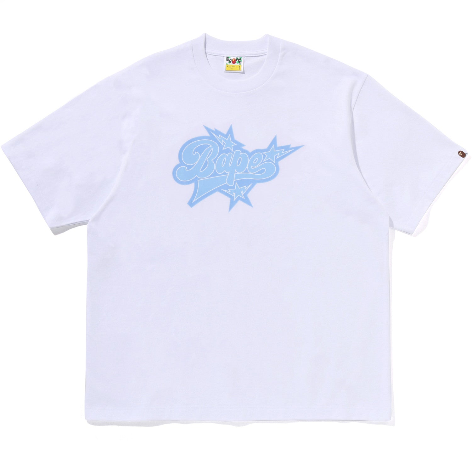 A BATHING APE BAPE STA Logo Relaxed Fit Tee