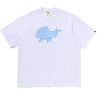 BAPE STA LOGO RELAXED FIT TEE MENS