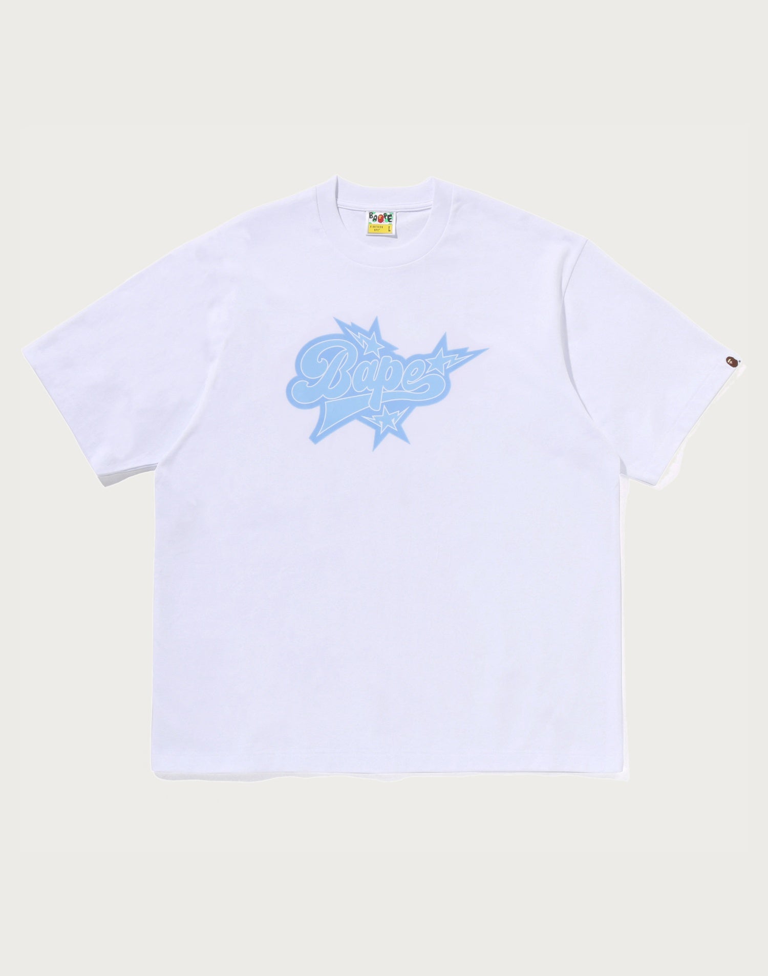 BAPE STA LOGO RELAXED FIT TEE MENS