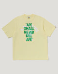 APE SHALL NEVER KILL APE COLLEGE RELAXED FIT TEE MENS