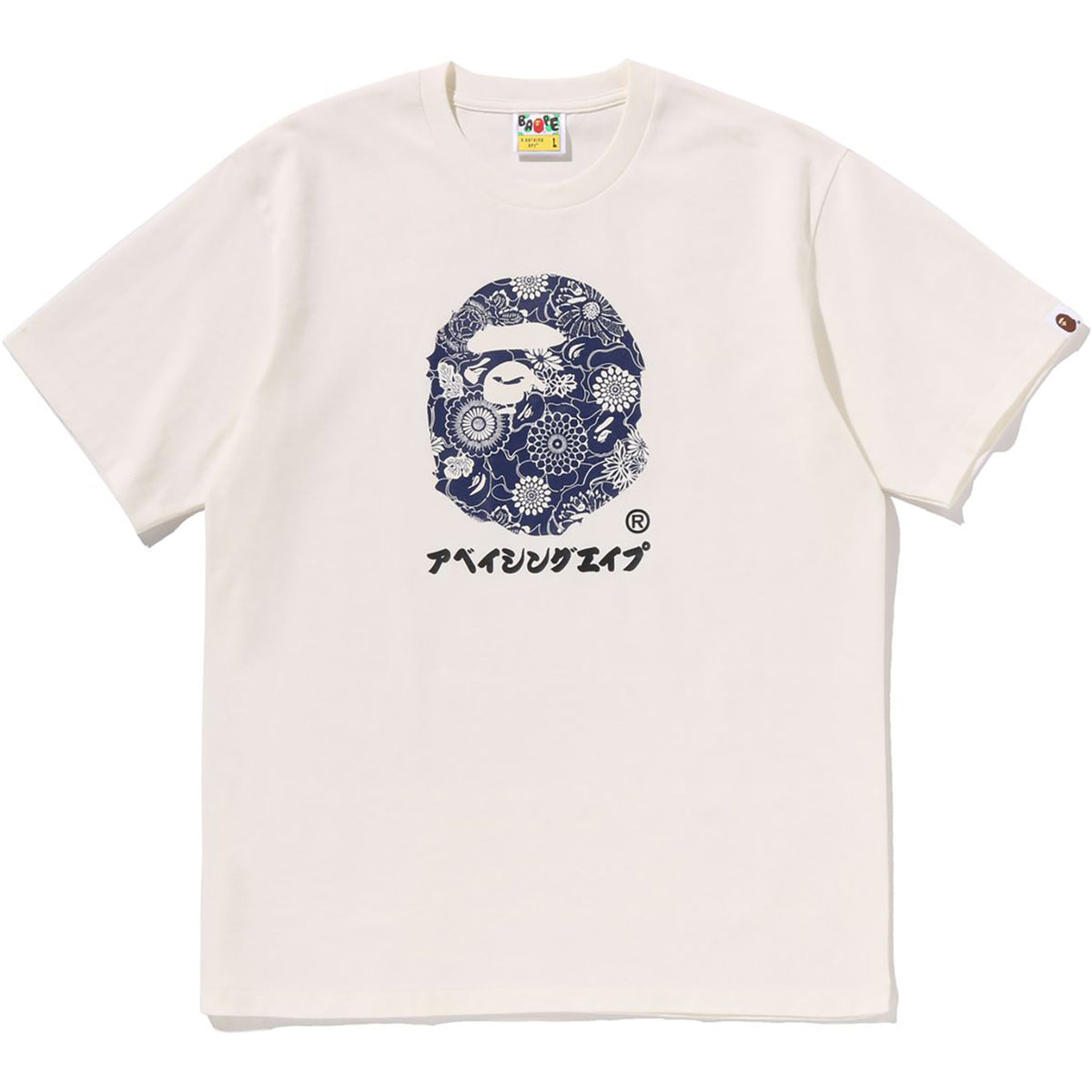 JAPANESE INDIGO ART CAMO BY BATHING APE TEE MENS
