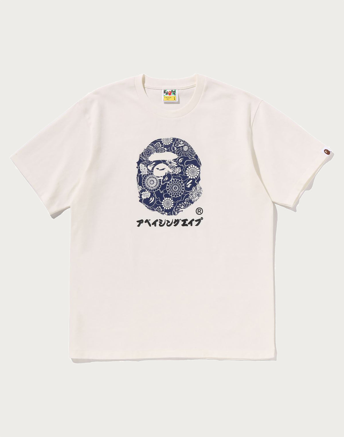 JAPANESE INDIGO ART CAMO BY BATHING APE TEE MENS