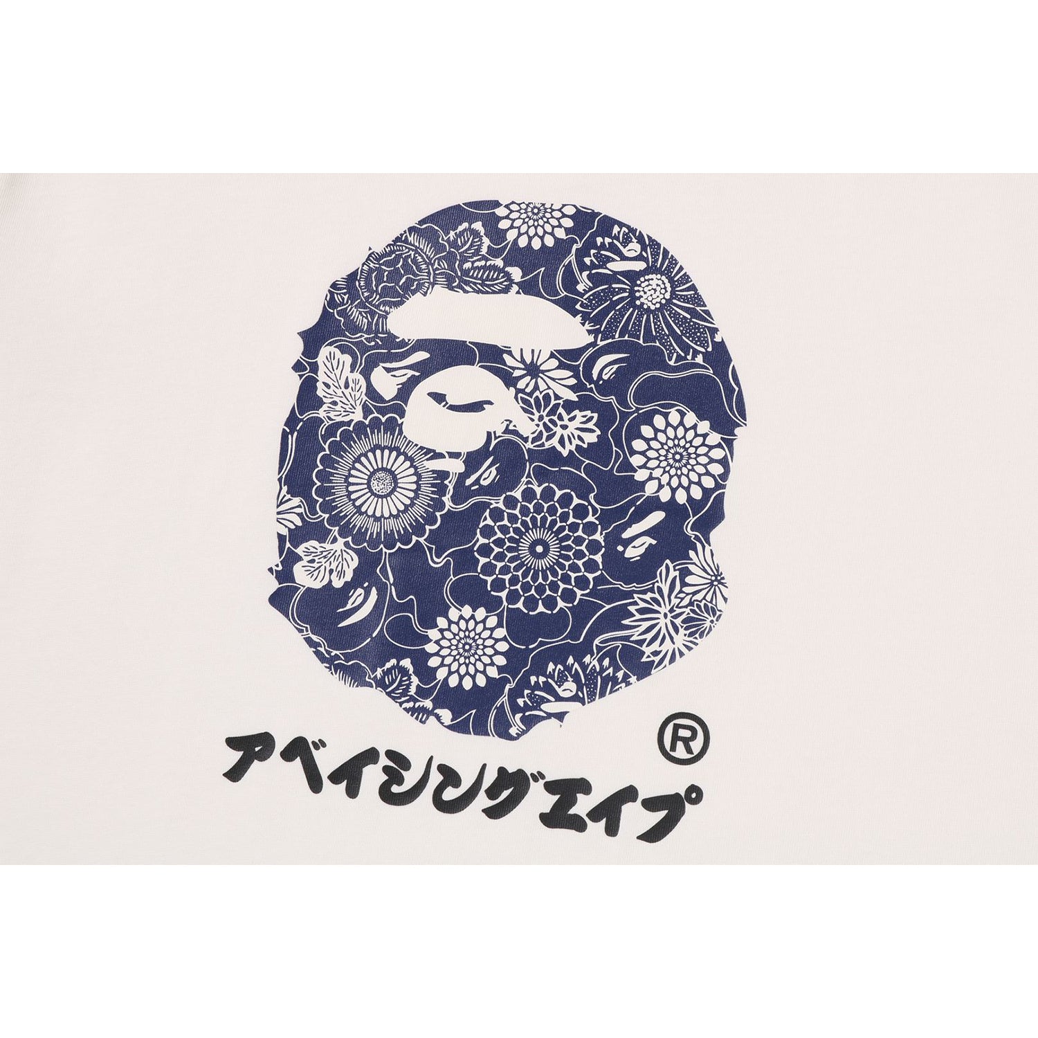 JAPANESE INDIGO ART CAMO BY BATHING APE TEE MENS –