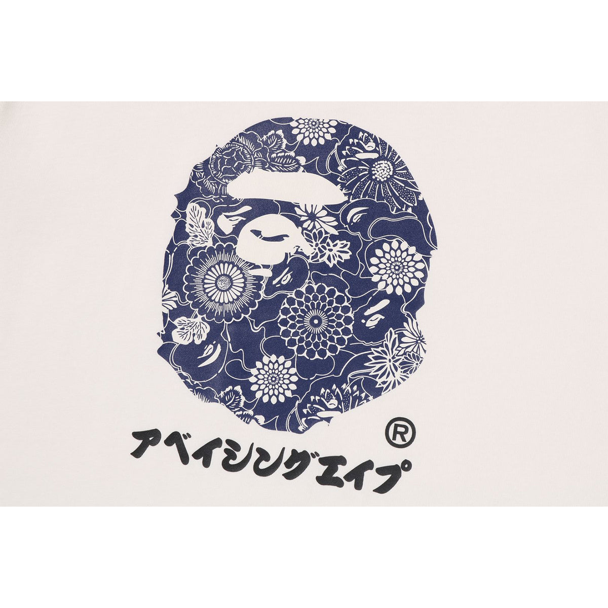 JAPANESE INDIGO ART CAMO BY BATHING APE TEE MENS