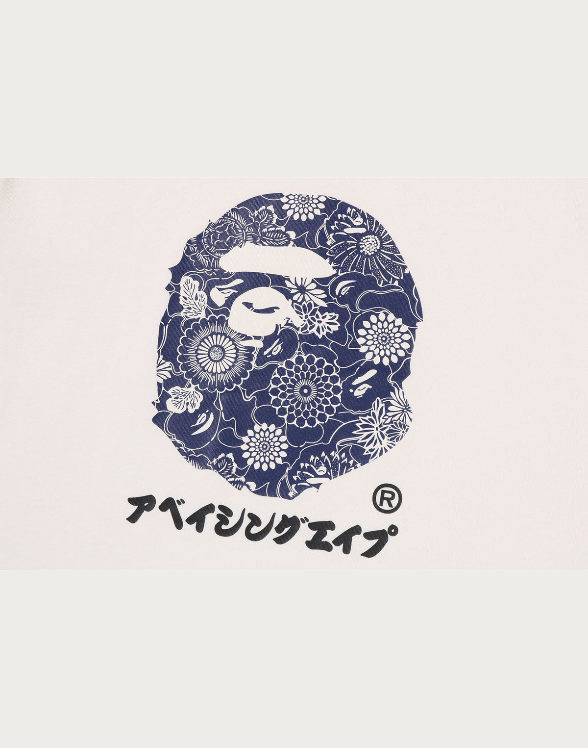 JAPANESE INDIGO ART CAMO BY BATHING APE TEE MENS