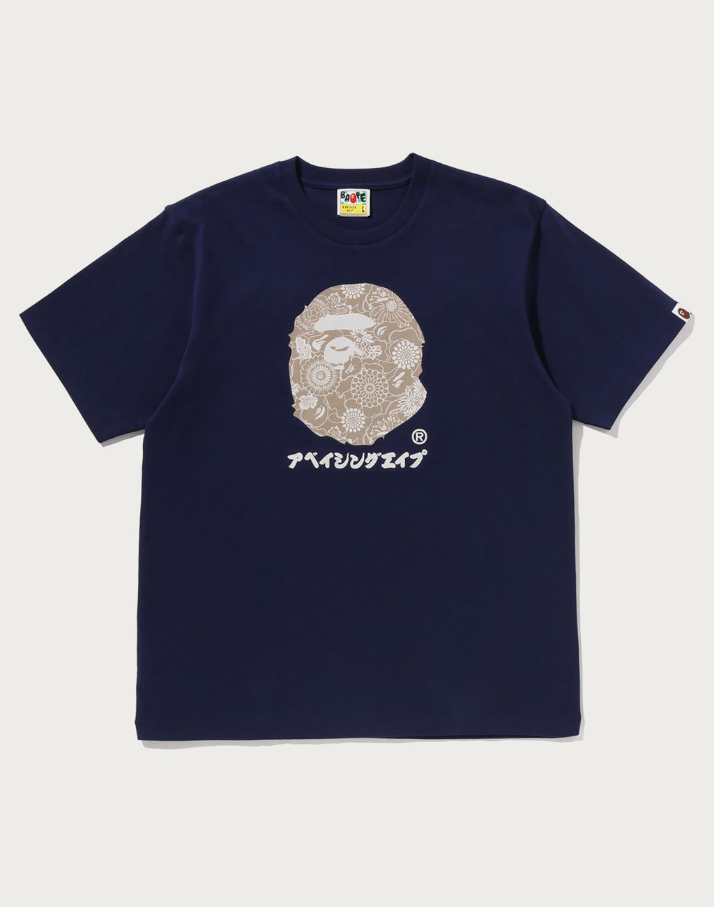 JAPANESE INDIGO ART CAMO BY BATHING APE TEE MENS