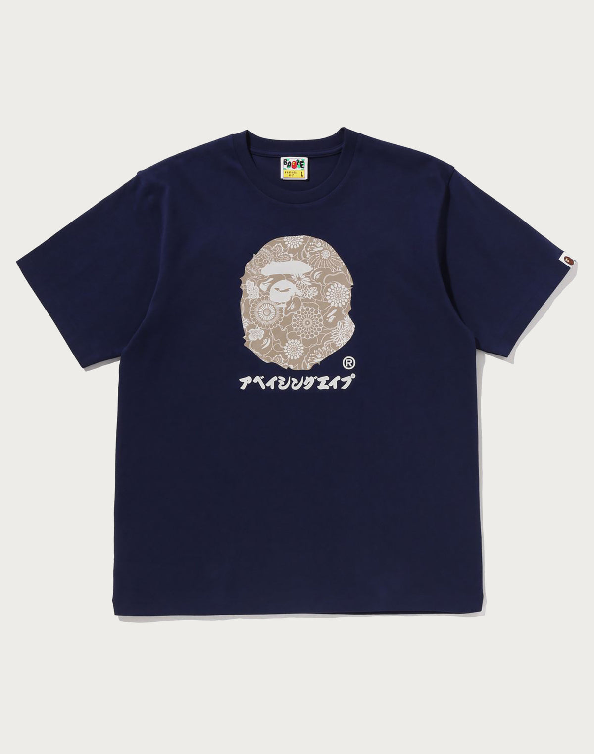 JAPANESE INDIGO ART CAMO BY BATHING APE TEE MENS