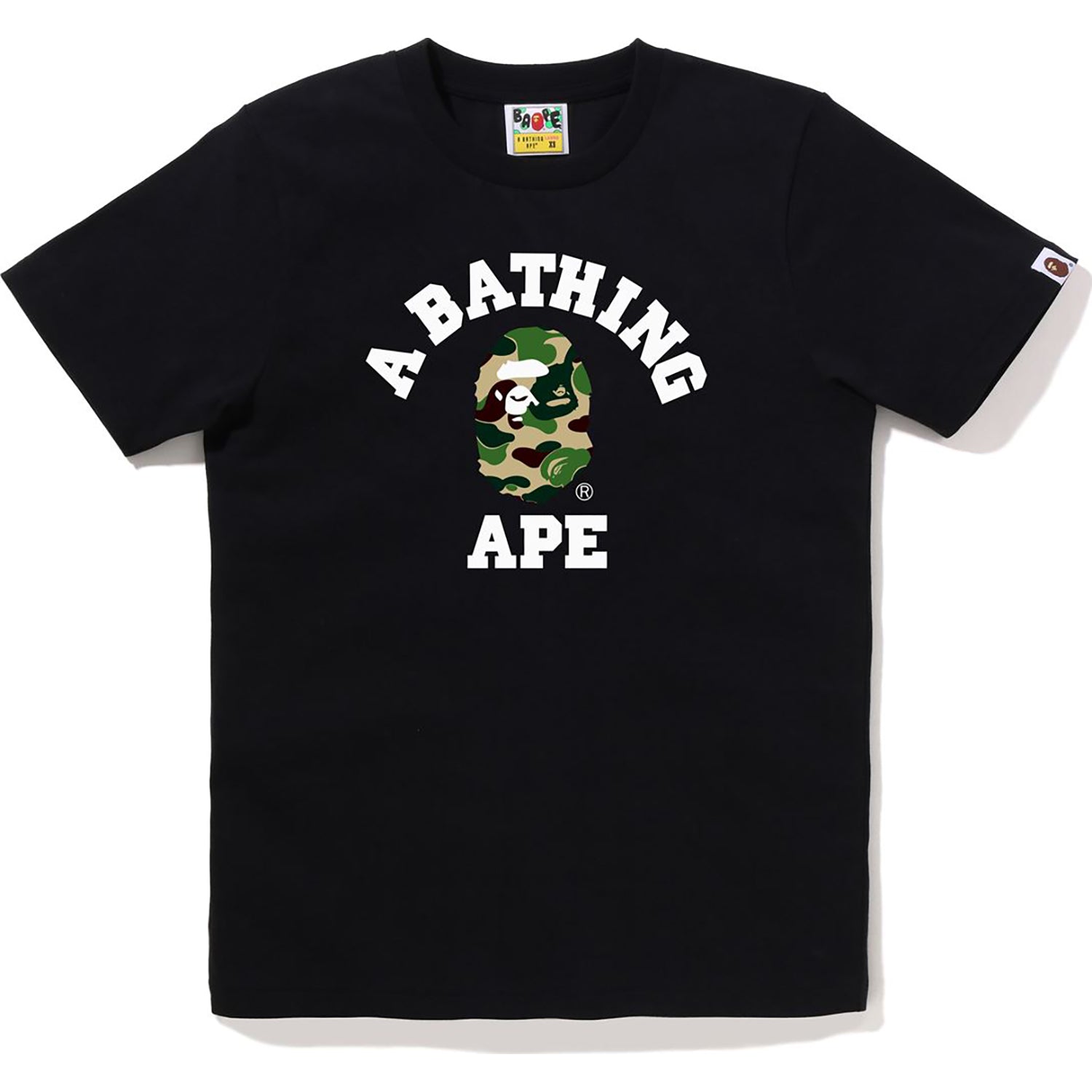 ABC CAMO COLLEGE TEE LADIES – us.bape.com