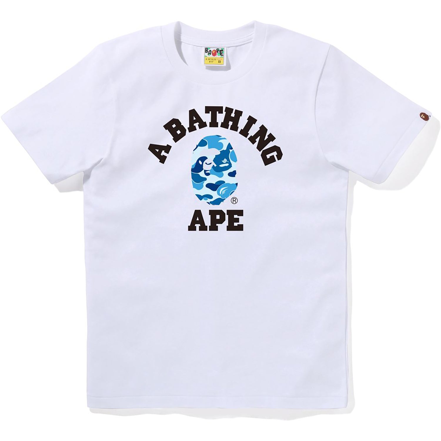 ABC CAMO COLLEGE TEE LADIES – us.bape.com