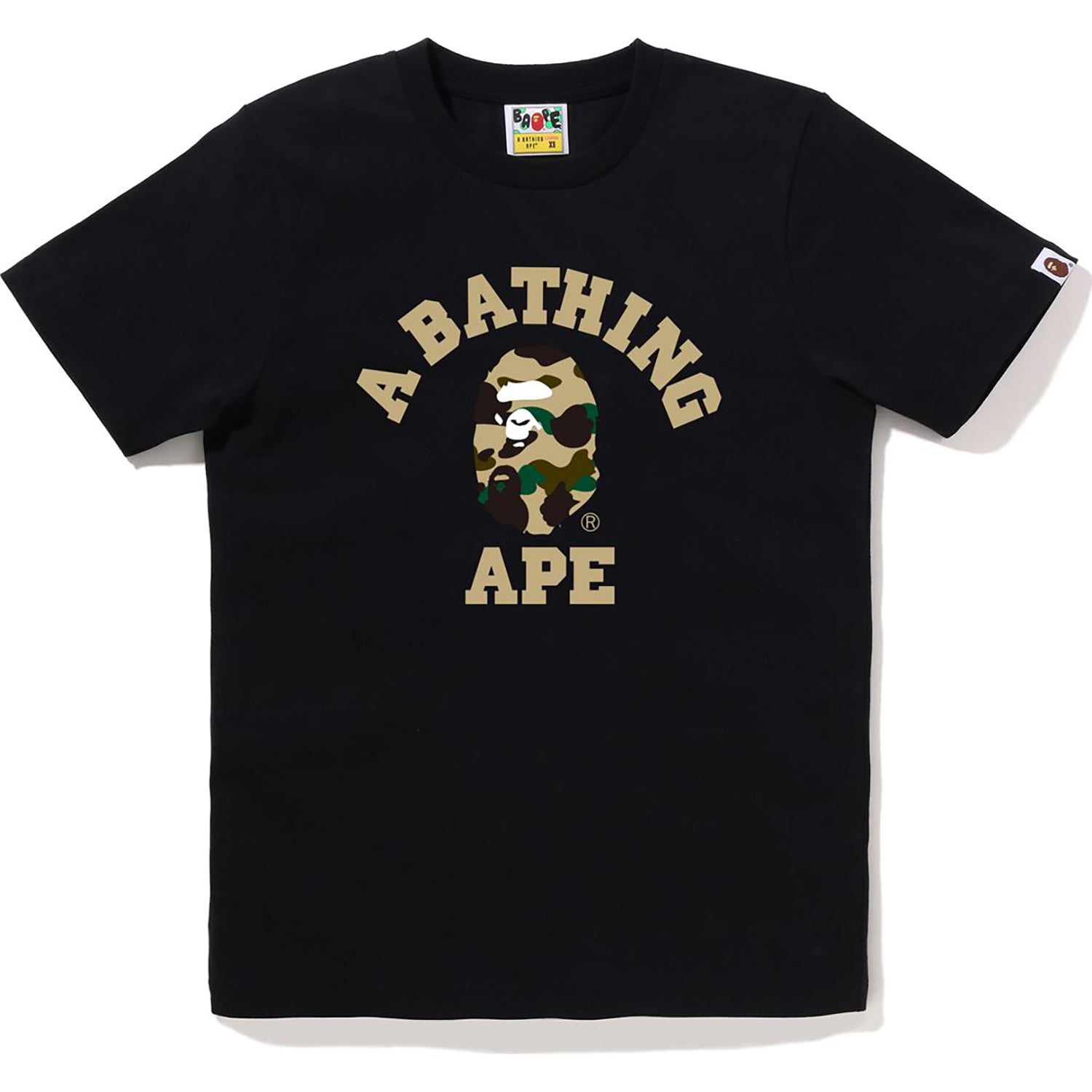 1ST CAMO COLLEGE TEE LADIES – us.bape.com