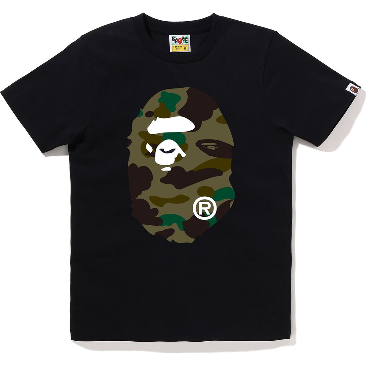 1ST CAMO BIG APE HEAD TEE LADIES