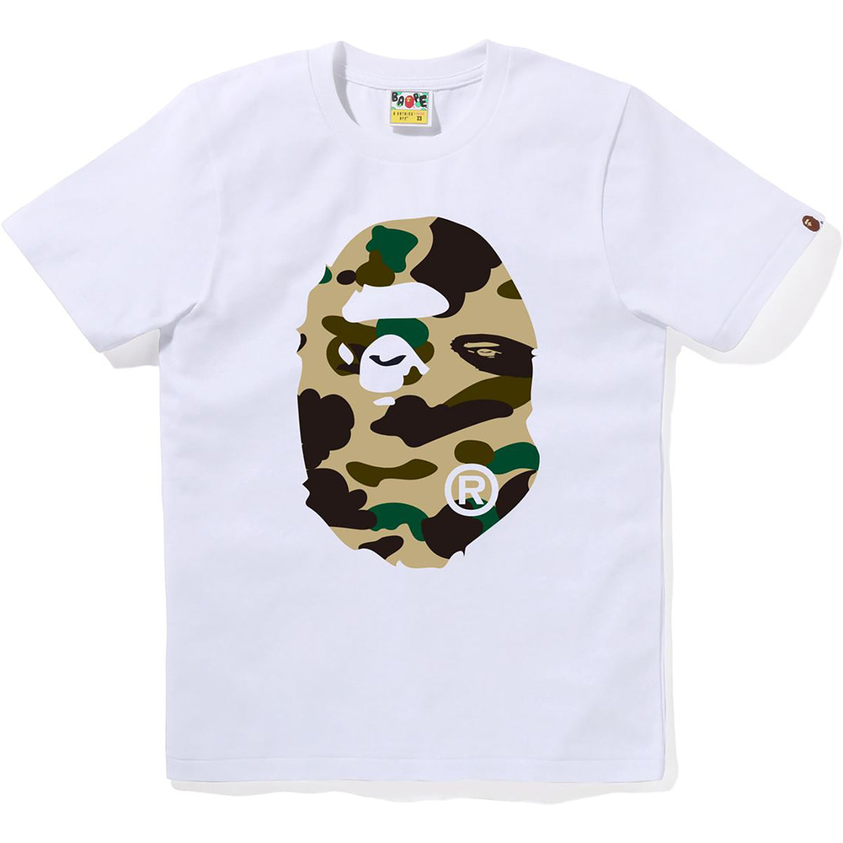 1ST CAMO BIG APE HEAD TEE LADIES