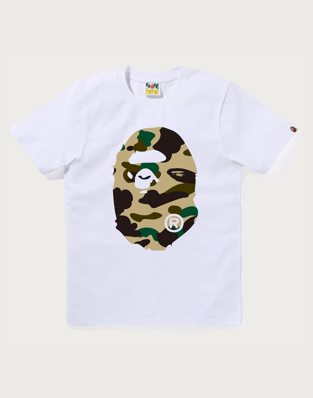 1ST CAMO BIG APE HEAD TEE LADIES