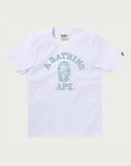 PASTEL COLOR CAMO COLLEGE TEE LADIES