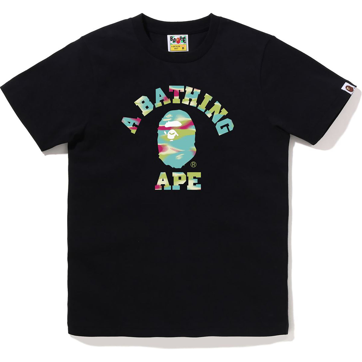 SCREEN CAMO COLLEGE TEE LADIES