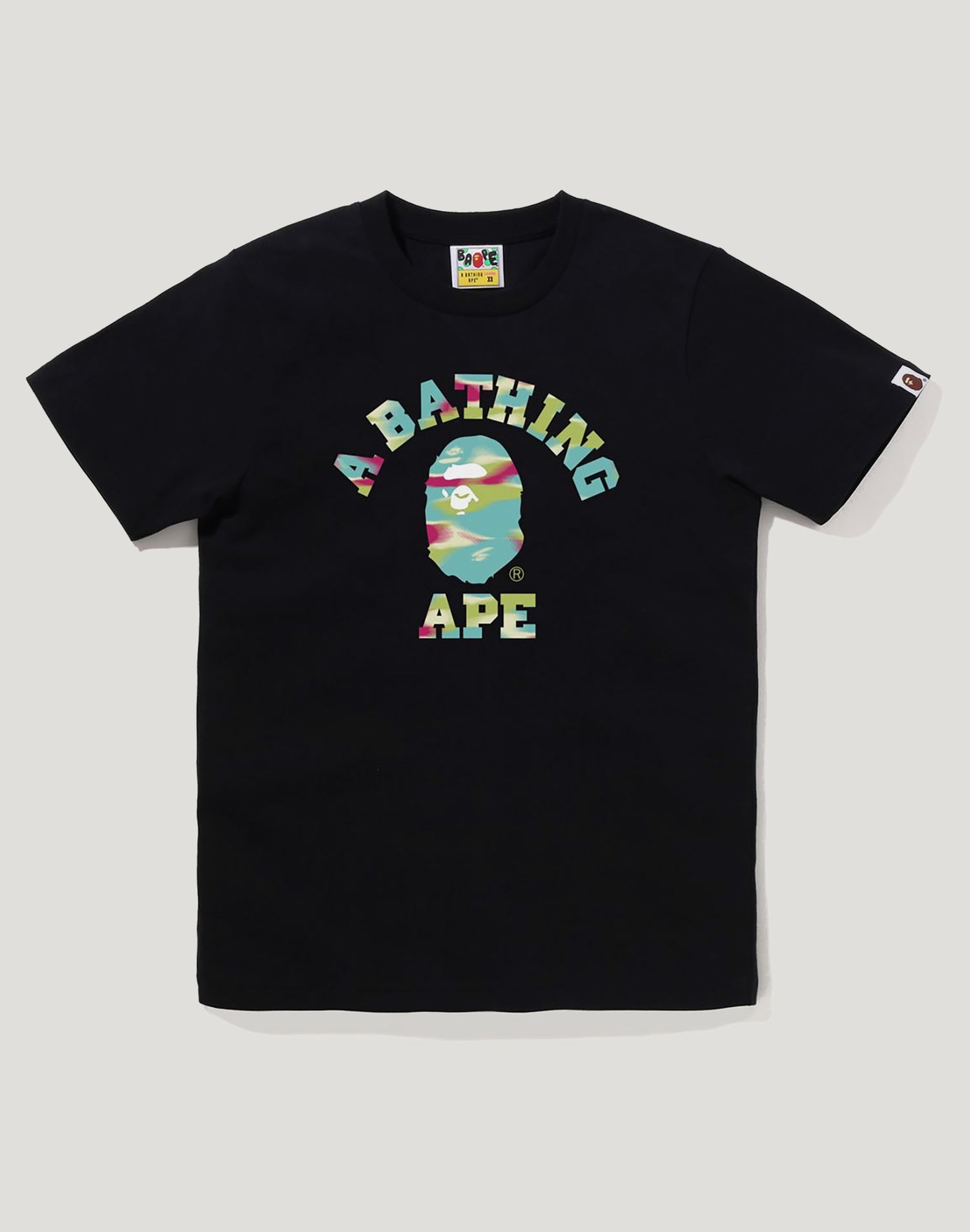 SCREEN CAMO COLLEGE TEE LADIES